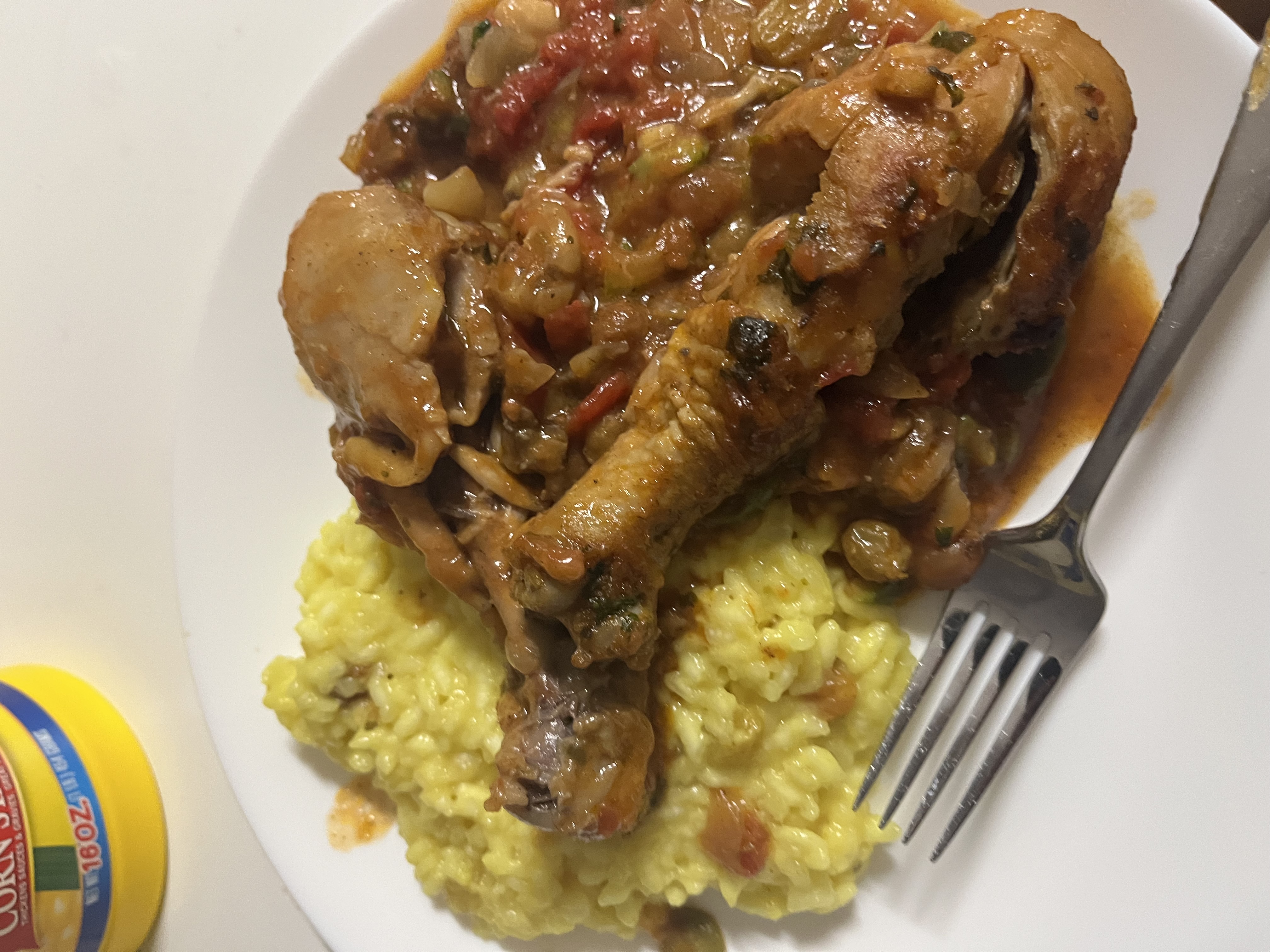 Tagine and Risotto with Golden Raisins